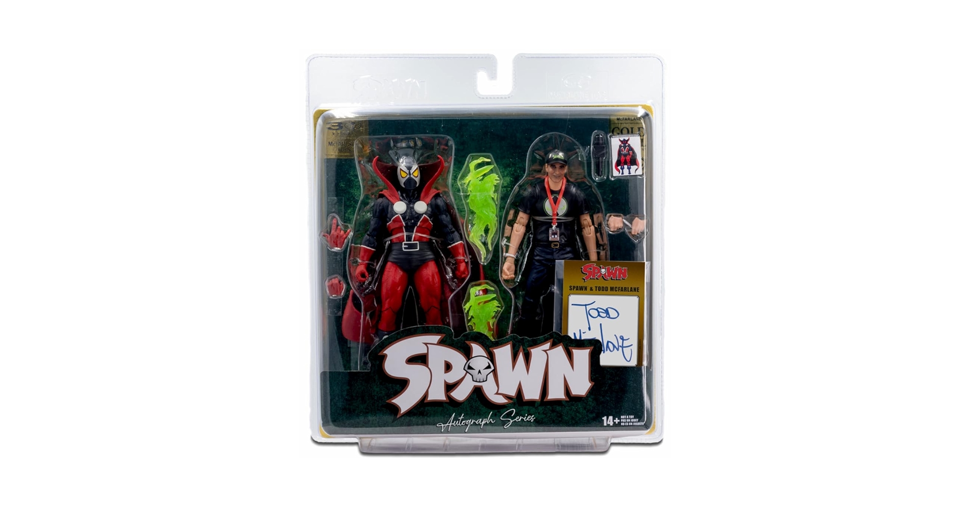 スポーン&トッド・マクファーレン 7インチ フィギュア 2パック 30周年記念 Amazon.com: McFarlane Toys - Spawn & Todd McFarlane 7in